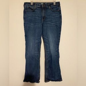 Old Navy Size 12 Flare Stretch Blue Jeans